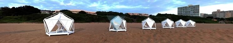 Beach dome